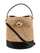 Cafuné Raffia Bucket Bag