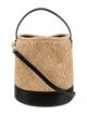 Cafuné Raffia Bucket Bag
