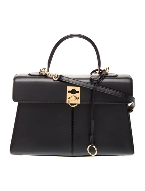 Cafuné Leather Top Handle Bag