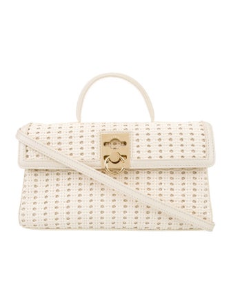 Cafuné Leather Top Handle Bag