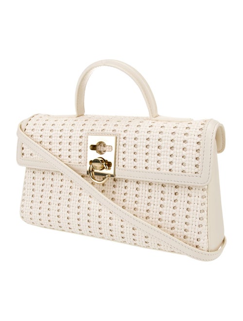 Cafuné Leather Top Handle Bag