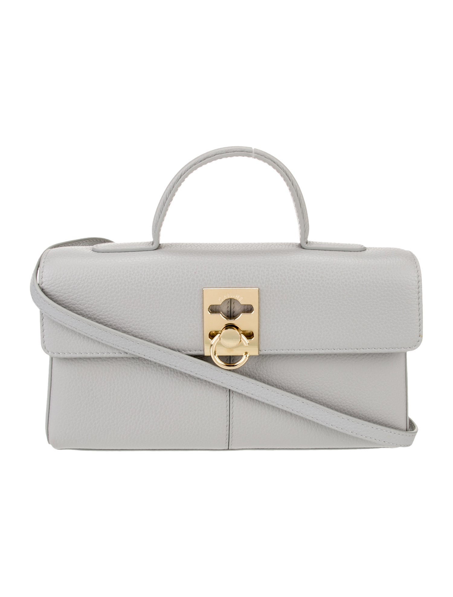 Cafuné Leather Top Handle Bag