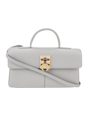 Cafuné Leather Top Handle Bag