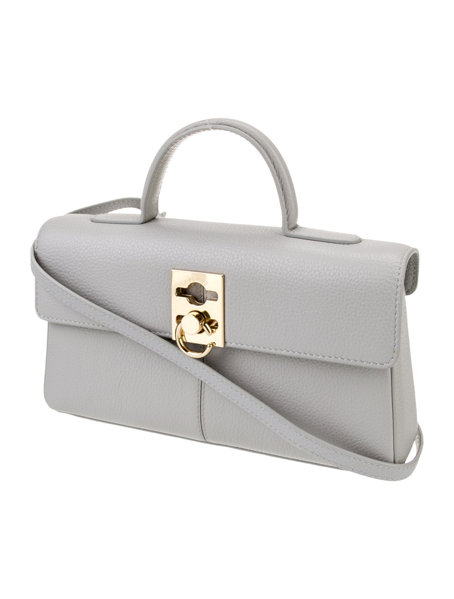 Cafuné Leather Top Handle Bag