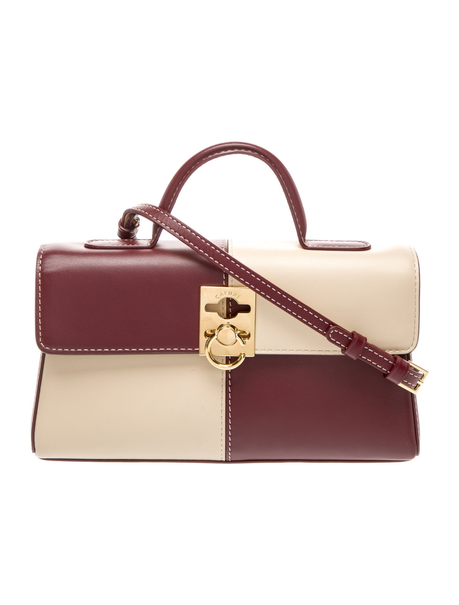 Cafuné Leather Shoulder Bag