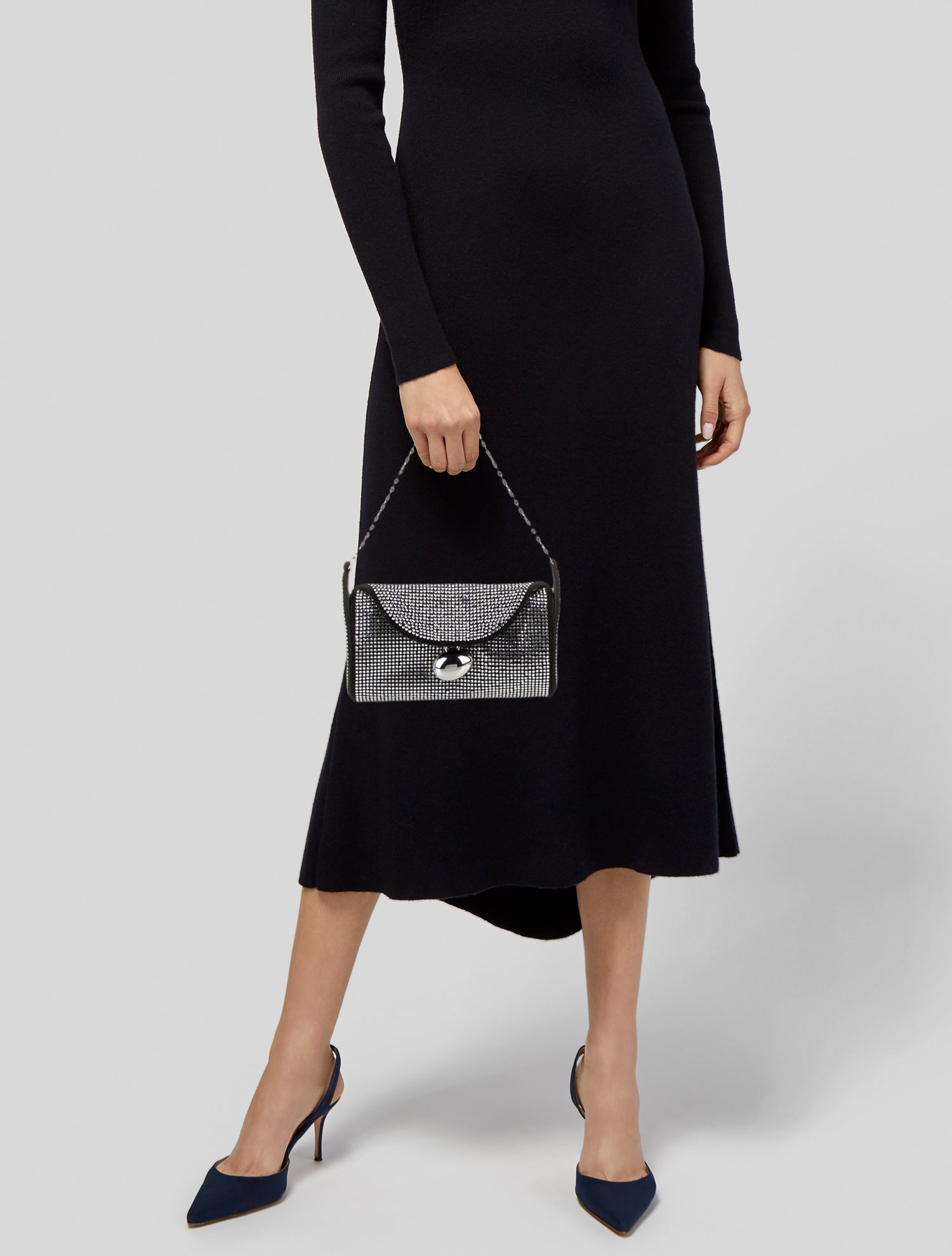 Cafuné Suede Shoulder Bag