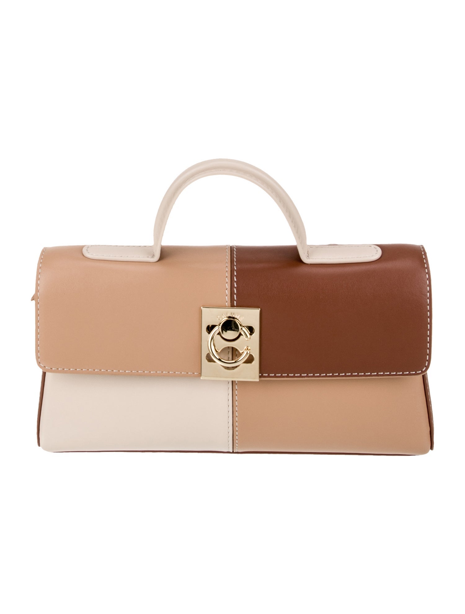 Cafuné Leather Top Handle Bag