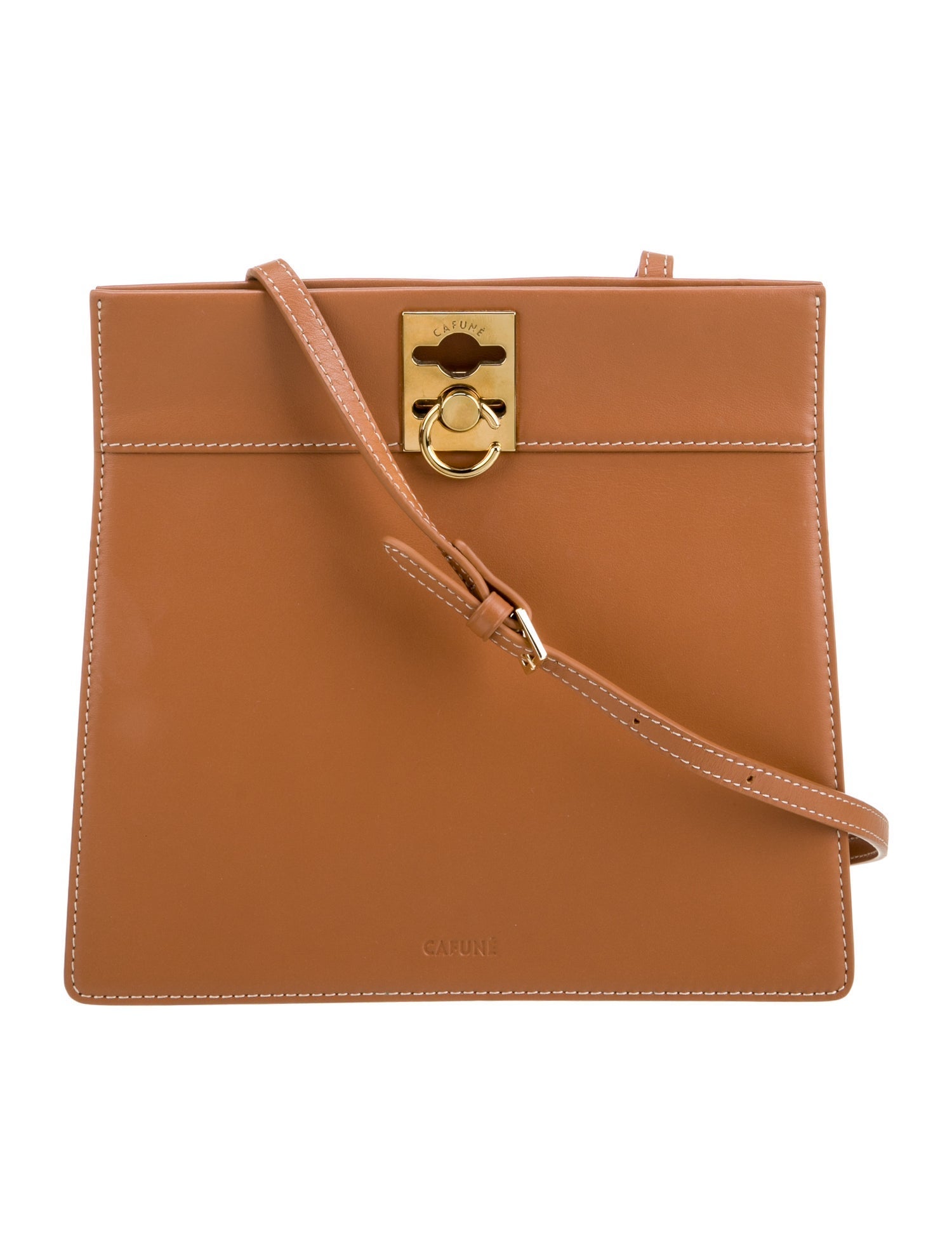 Cafuné Leather Shoulder Bag