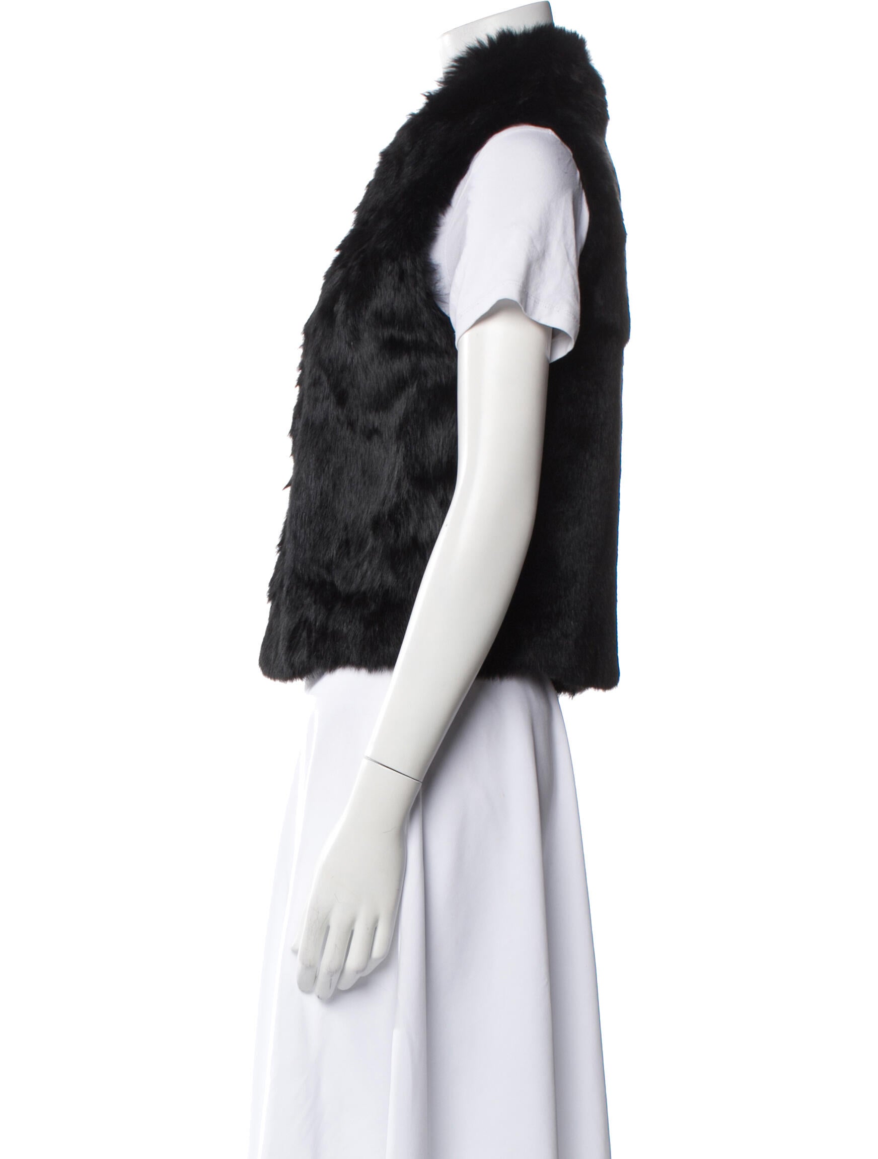 What Comes Around Goes Around Vintage Fur Vest