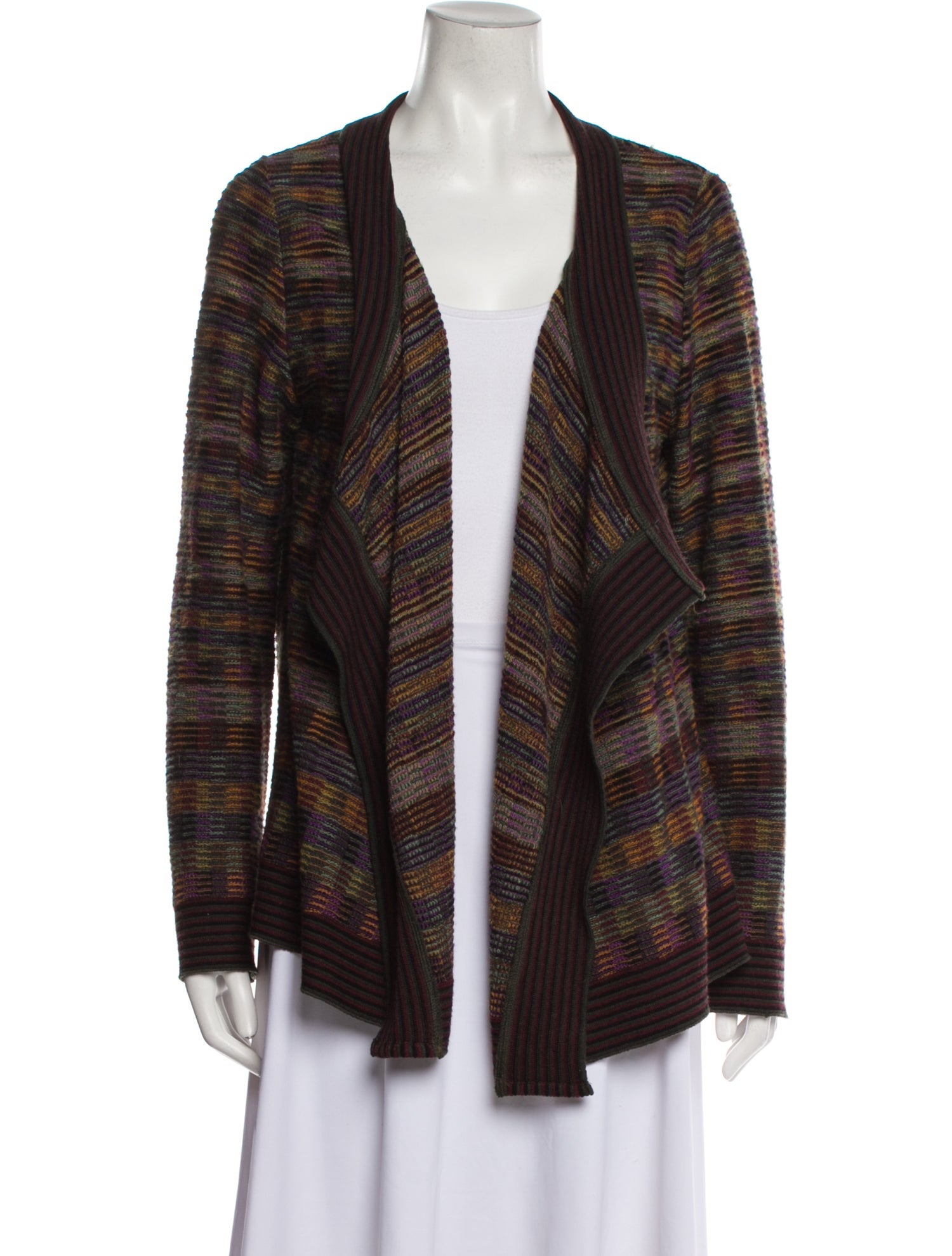 Catherine Andre Merino Wool Striped Sweater