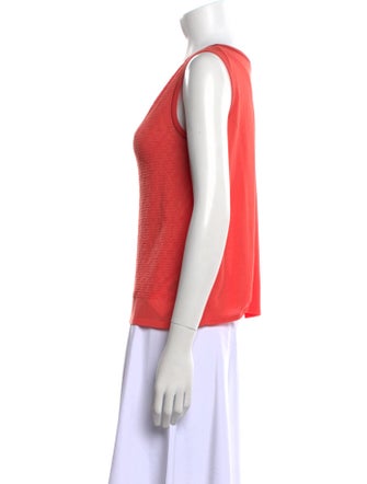 Catherine Andre Scoop Neck Sleeveless Top
