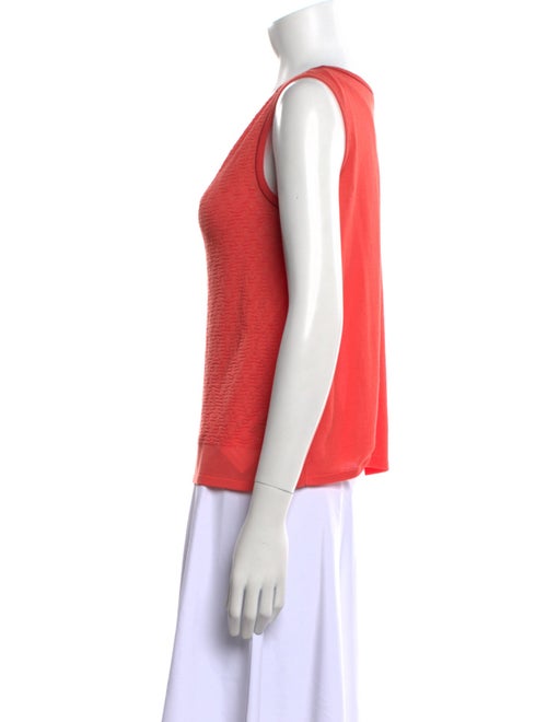 Catherine Andre Scoop Neck Sleeveless Top