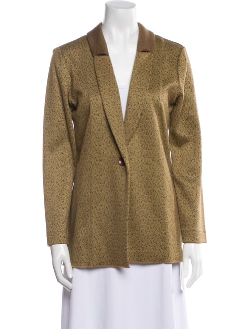 Catherine Andre Wool Printed Blazer