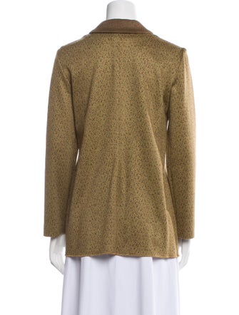 Catherine Andre Wool Printed Blazer