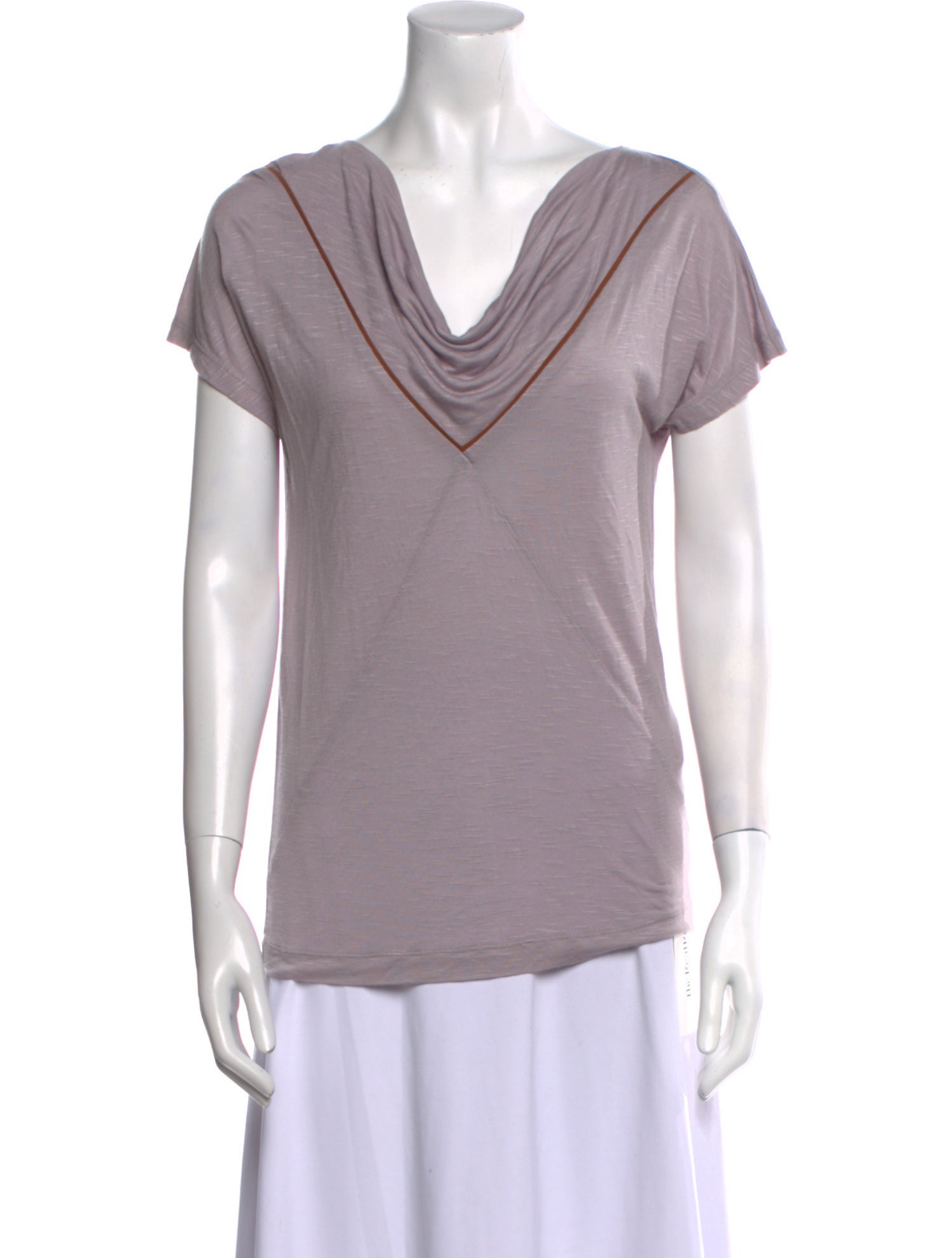 Catherine Andre Cowl Neck Short Sleeve T-Shirt w/ Tags