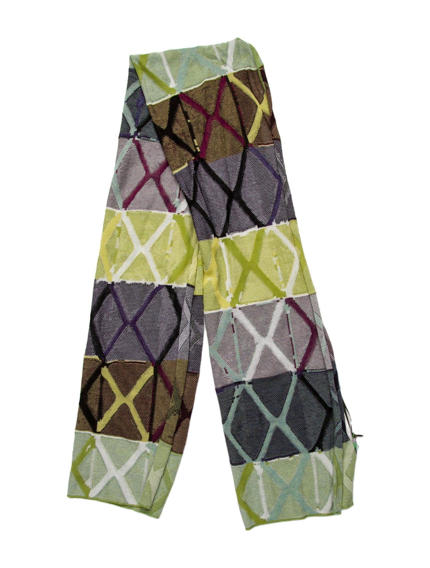 Catherine Andre Silk Printed Scarf w/ Tags