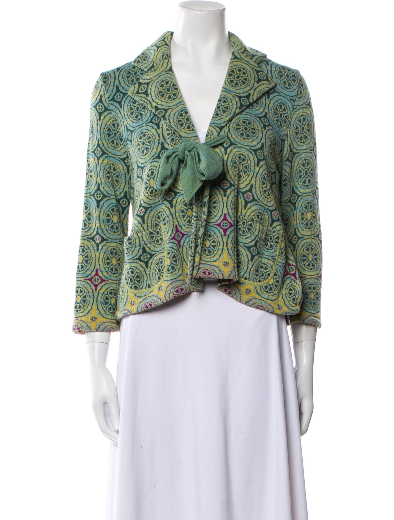 Catherine Andre Printed Blazer