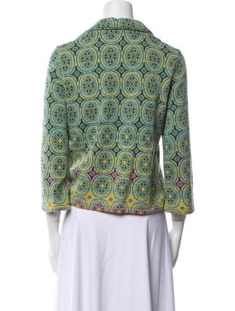 Catherine Andre Printed Blazer