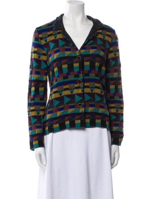 Catherine Andre Wool Printed Blazer