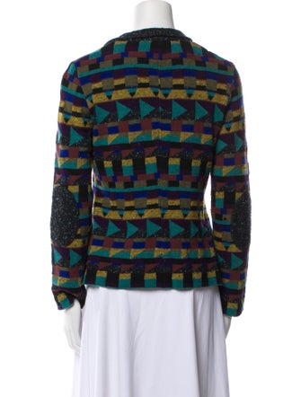 Catherine Andre Wool Printed Blazer