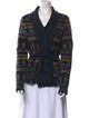 Catherine Andre Virgin Wool Printed Sweater