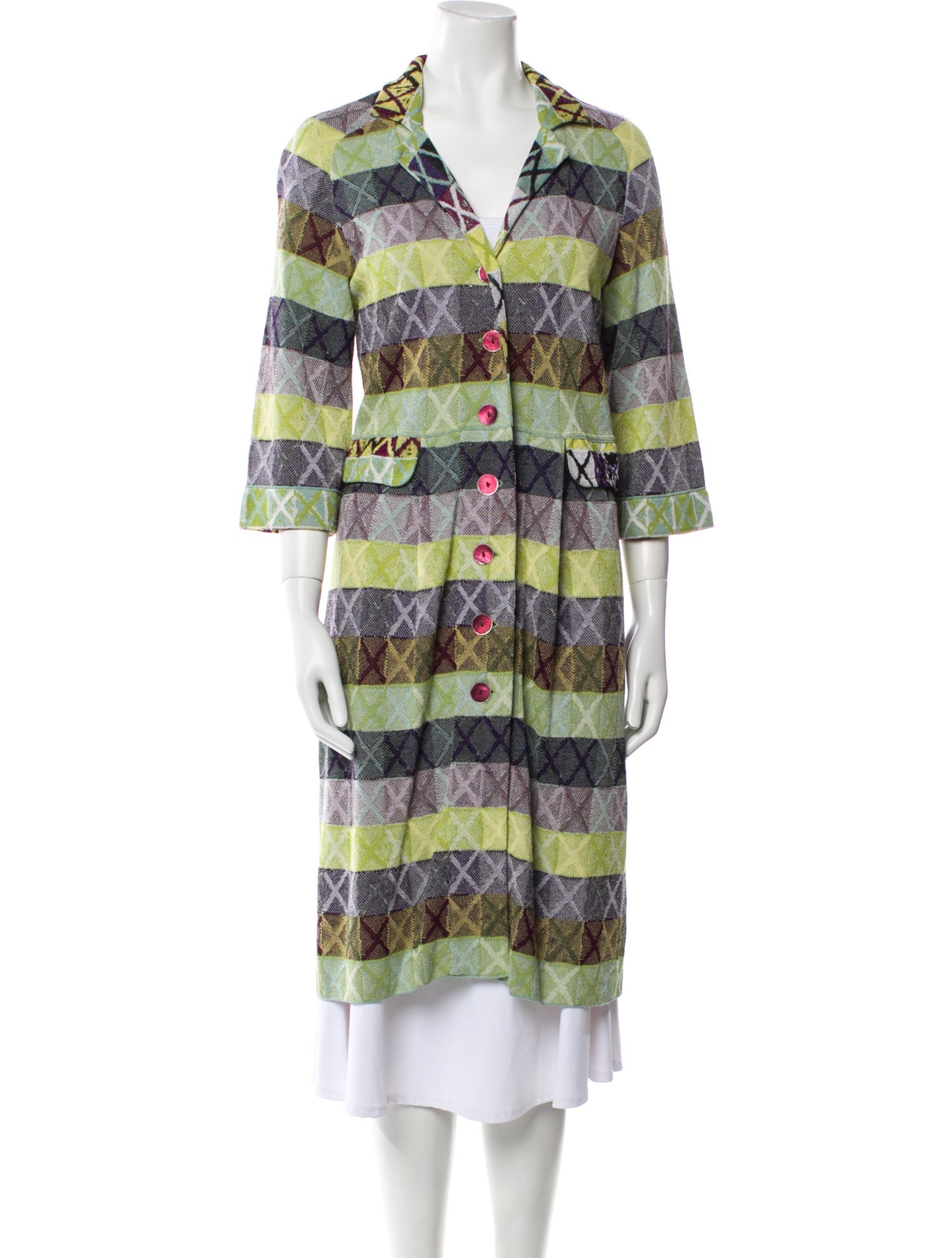Catherine Andre Printed Coat