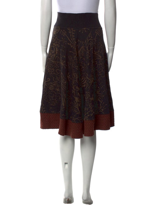 Catherine Andre Wool Knee-Length Skirt