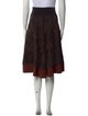 Catherine Andre Wool Knee-Length Skirt