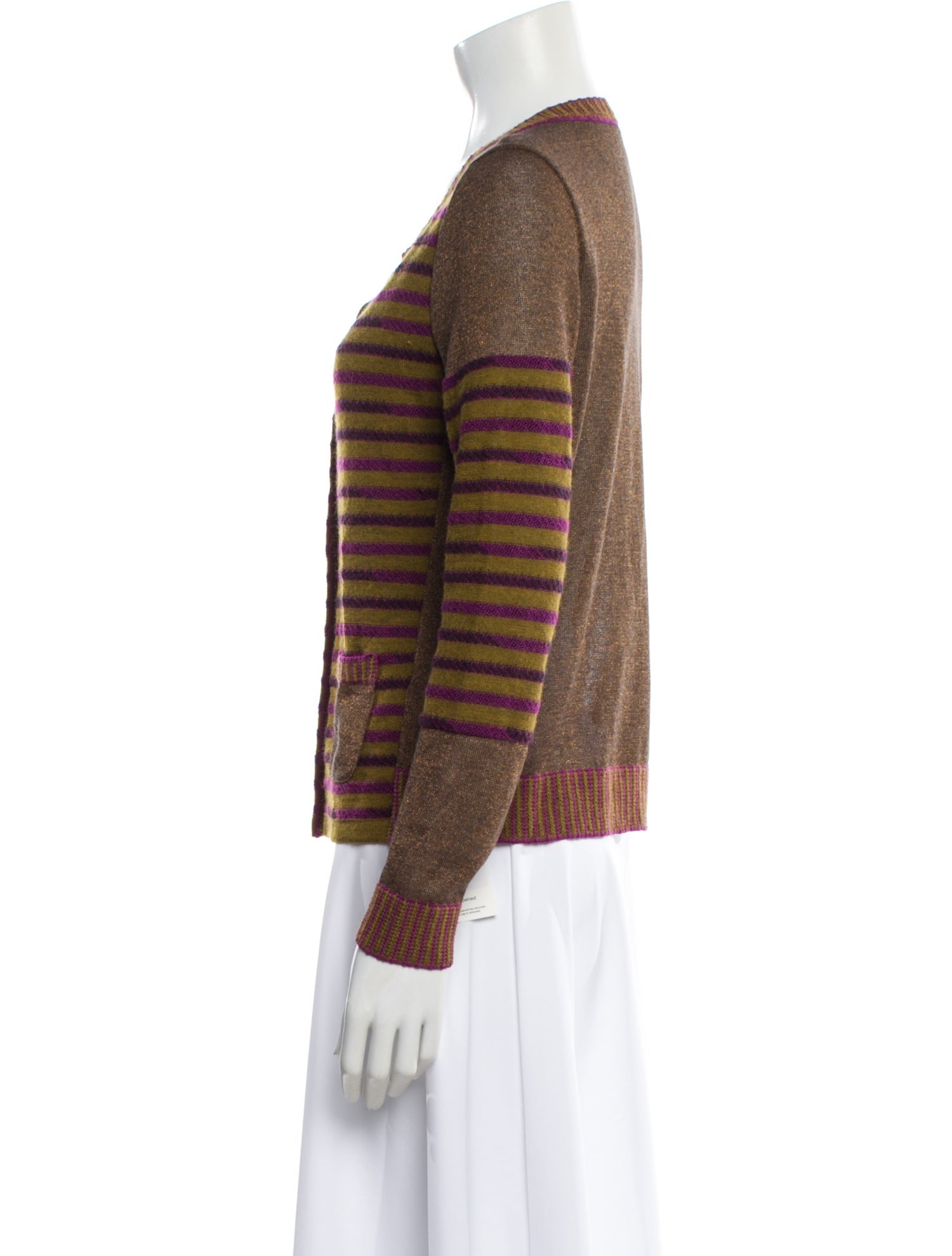 Catherine Andre Cashmere Striped Sweater