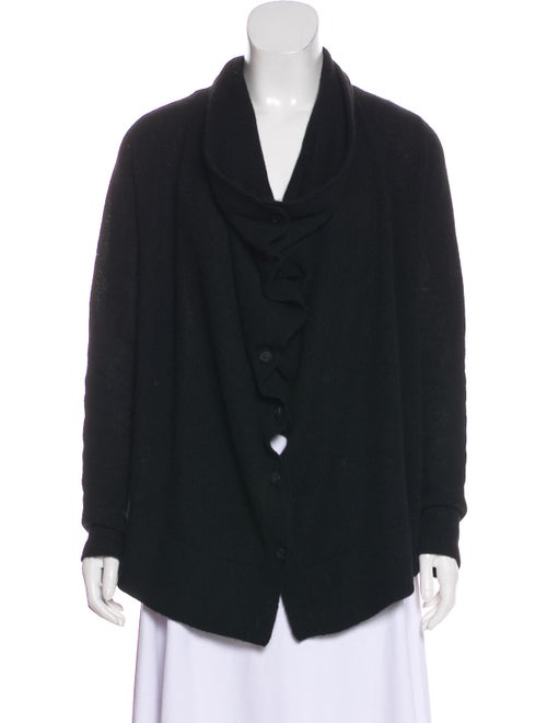 360 Cashmere Lightweight Cashmere Cardigan Black