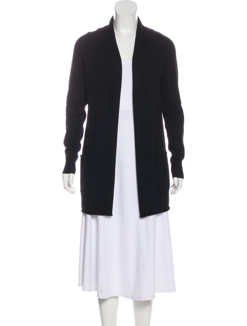 360 Cashmere Long Sleeve Cashmere Cardigan Black