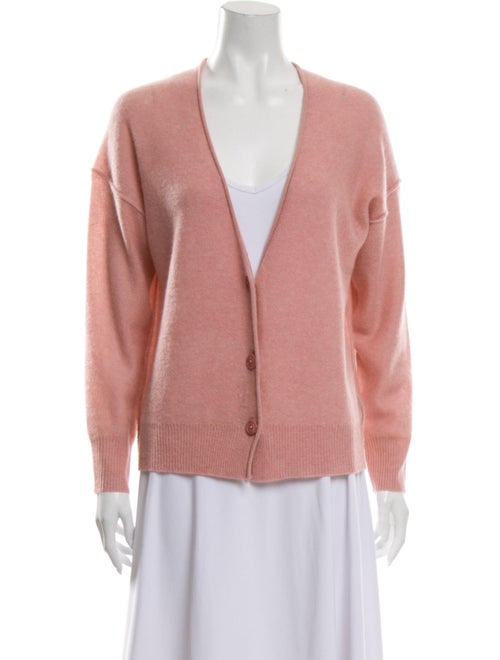 360 Cashmere Cashmere V-Neck Sweater Pink