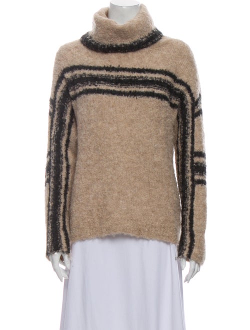 360 Cashmere Alpaca Striped Sweater