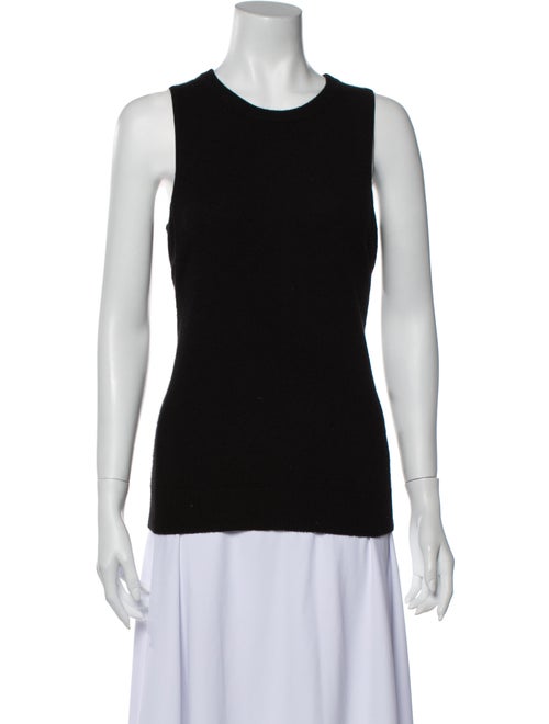 360 Cashmere Cashmere Crew Neck Sweater Black
