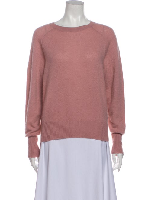 360 Cashmere Cashmere Crew Neck Sweater Pink