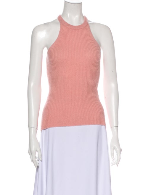 360 Cashmere Cashmere Crew Neck Sweater Pink