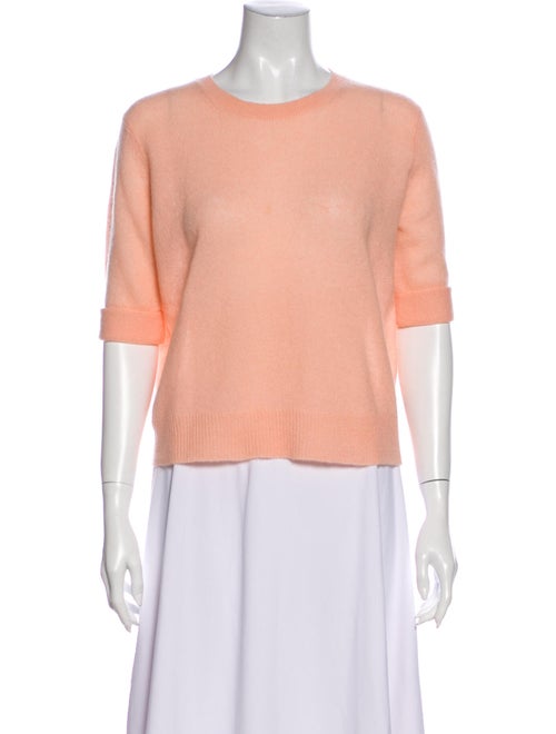 360 Cashmere Cashmere Crew Neck Sweater Pink