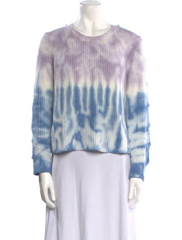 360 Sweater Knitwear Tie-Dye Print Crew Neck XS