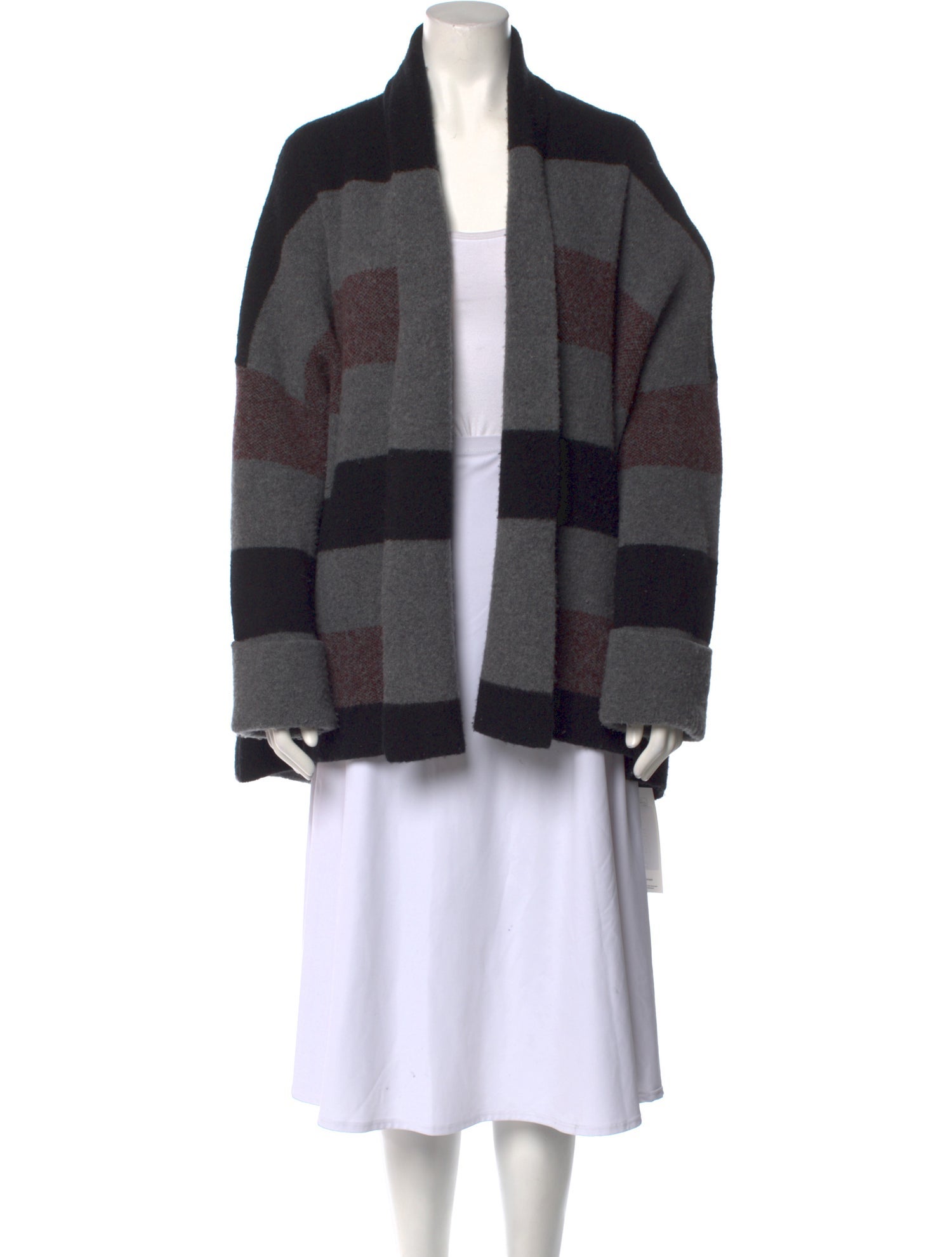 360 Cashmere Wool Striped Sweater
