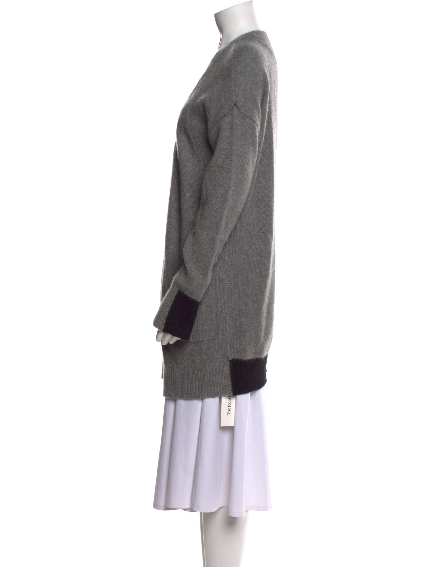 360 Cashmere Cashmere Open Front Sweater