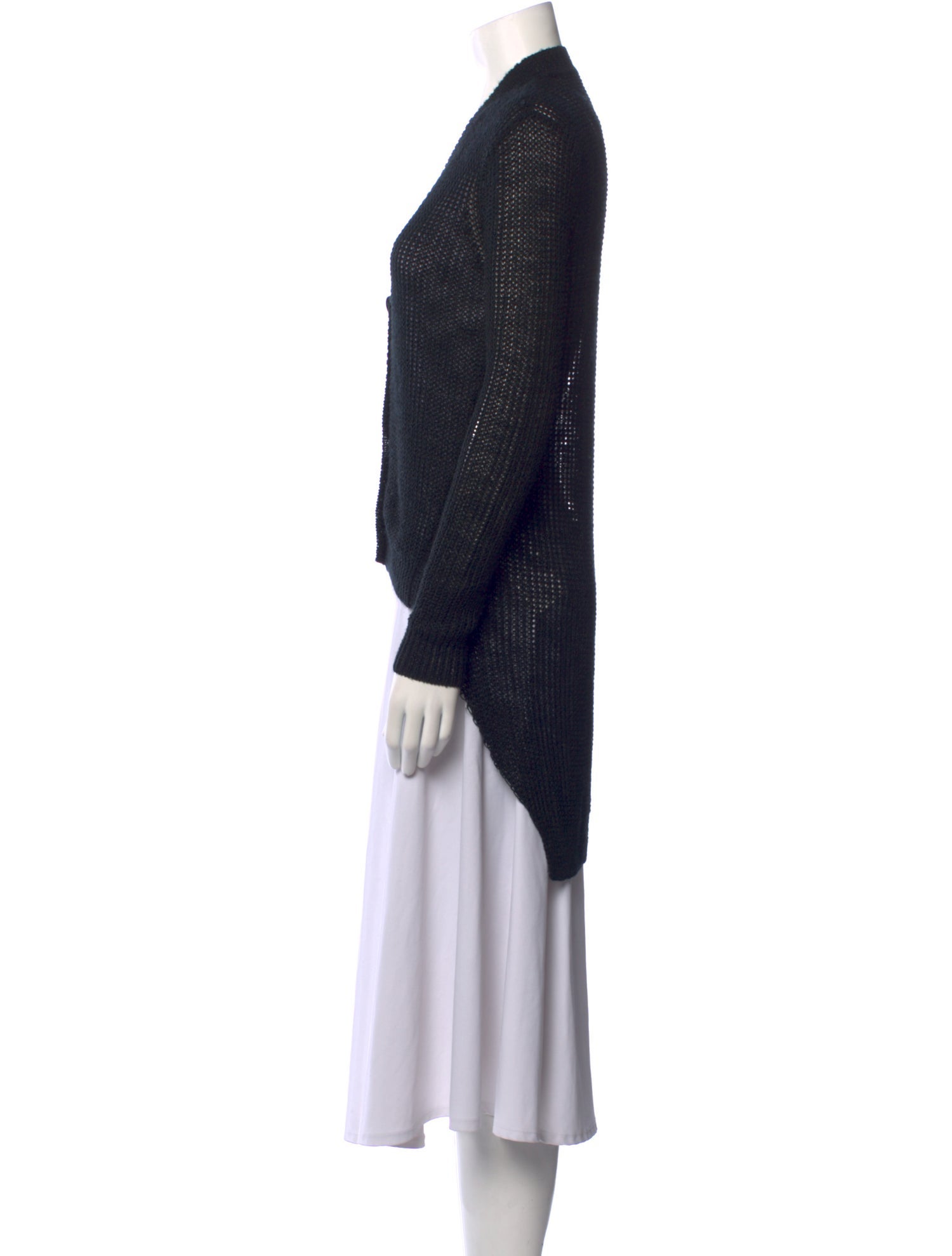 360 Cashmere Linen V-Neck Sweater