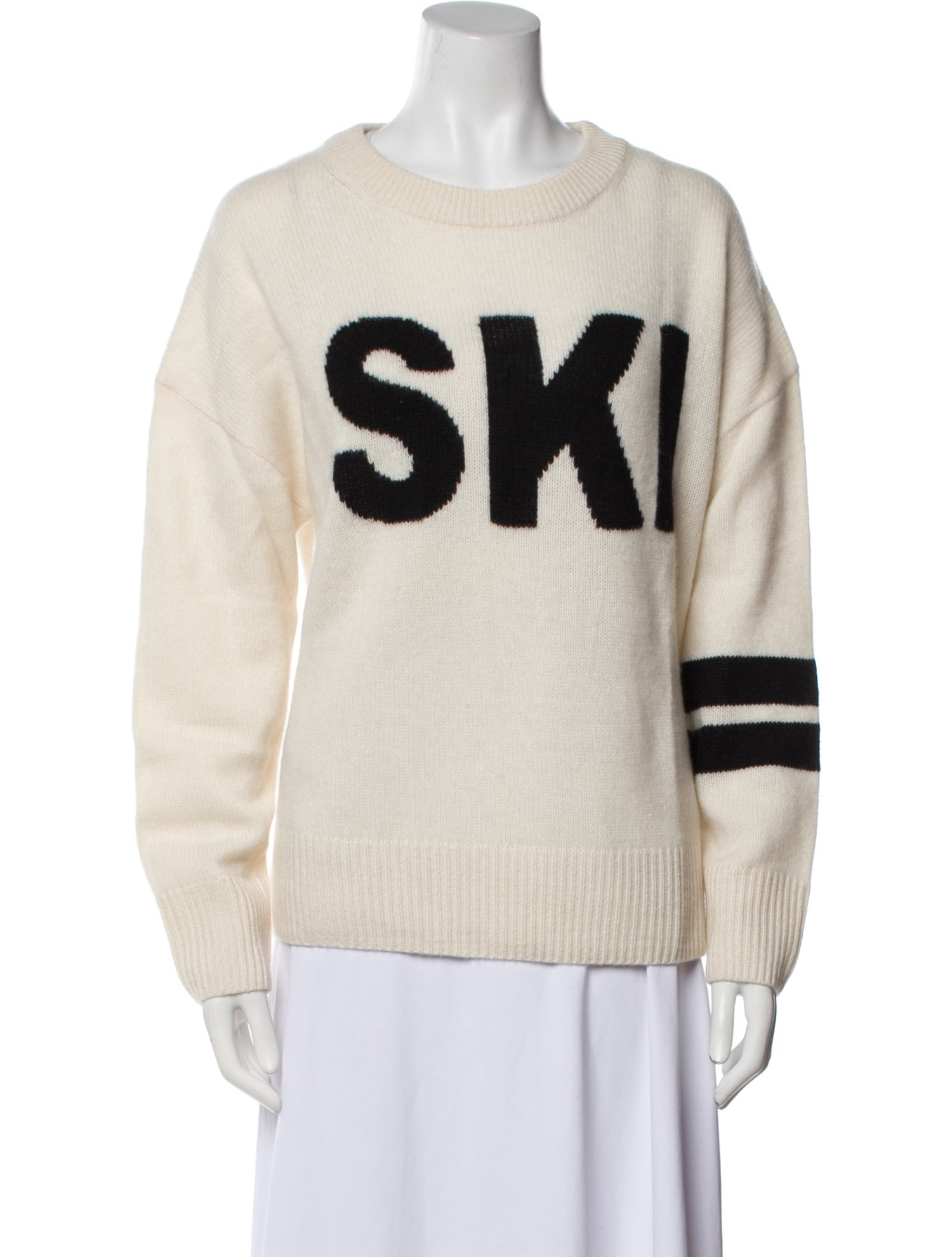 360 Cashmere Cashmere Graphic Print Sweater