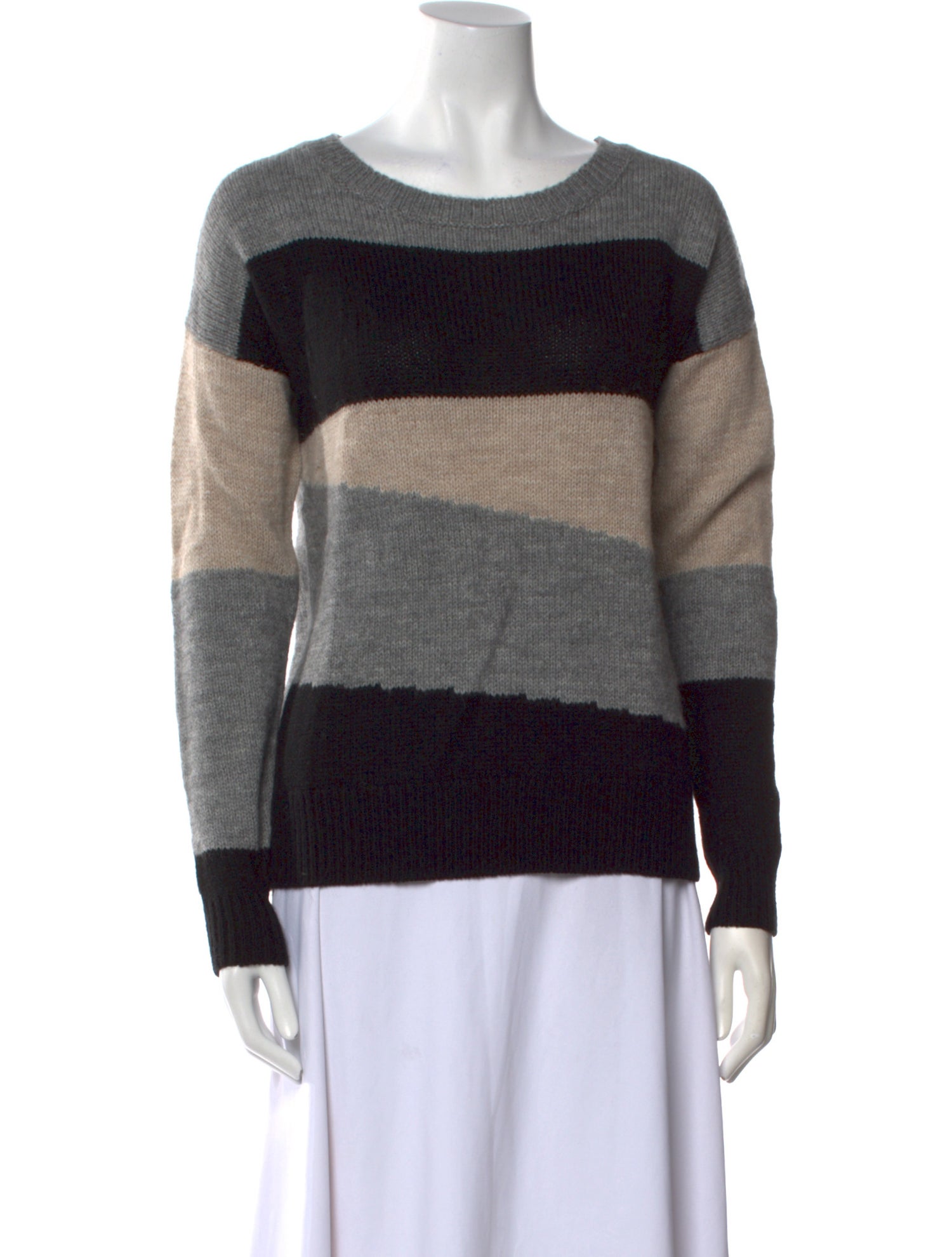 360 Cashmere Cashmere Striped Sweater