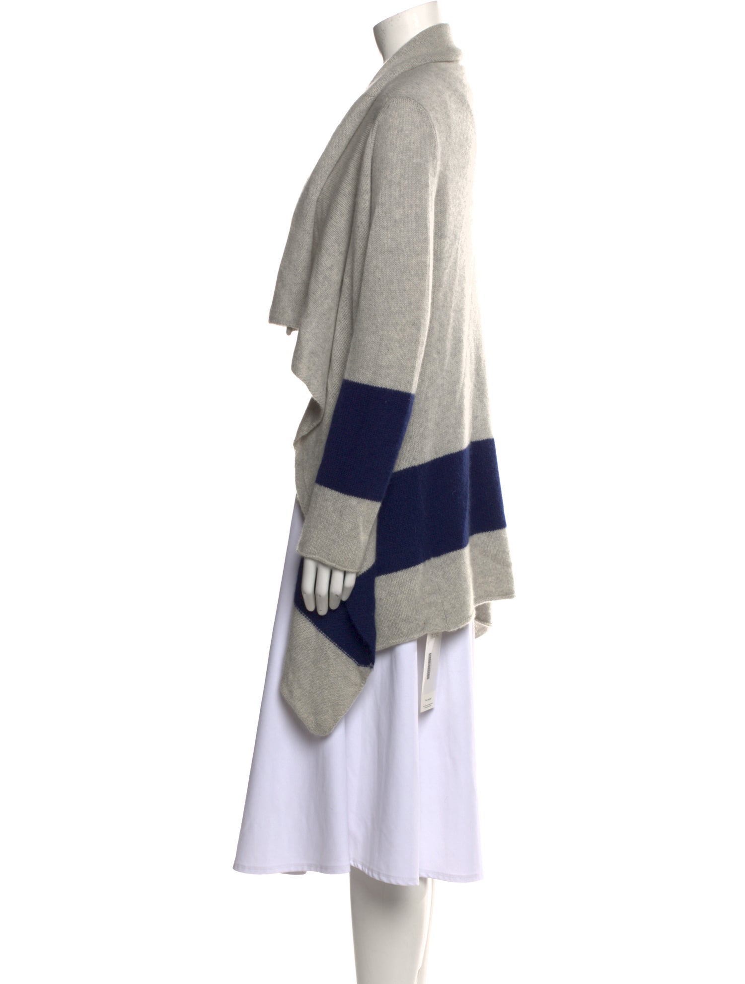 360 Cashmere Cashmere Colorblock Pattern Sweater