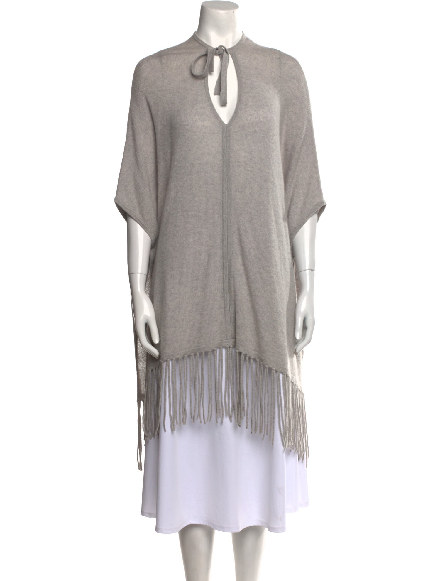 360 Cashmere Cashmere Tie Neck Sweater