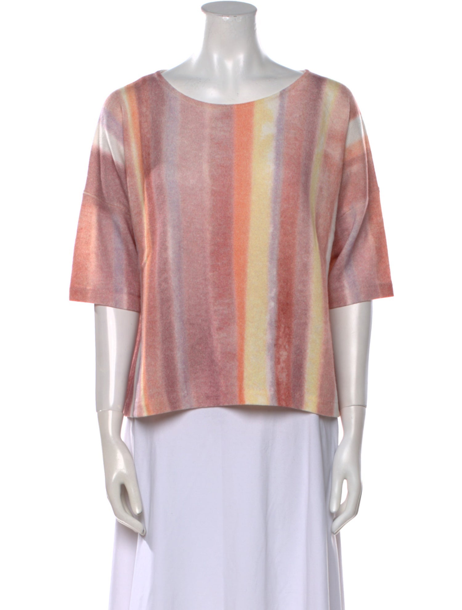 360 Cashmere Cashmere Striped Sweater