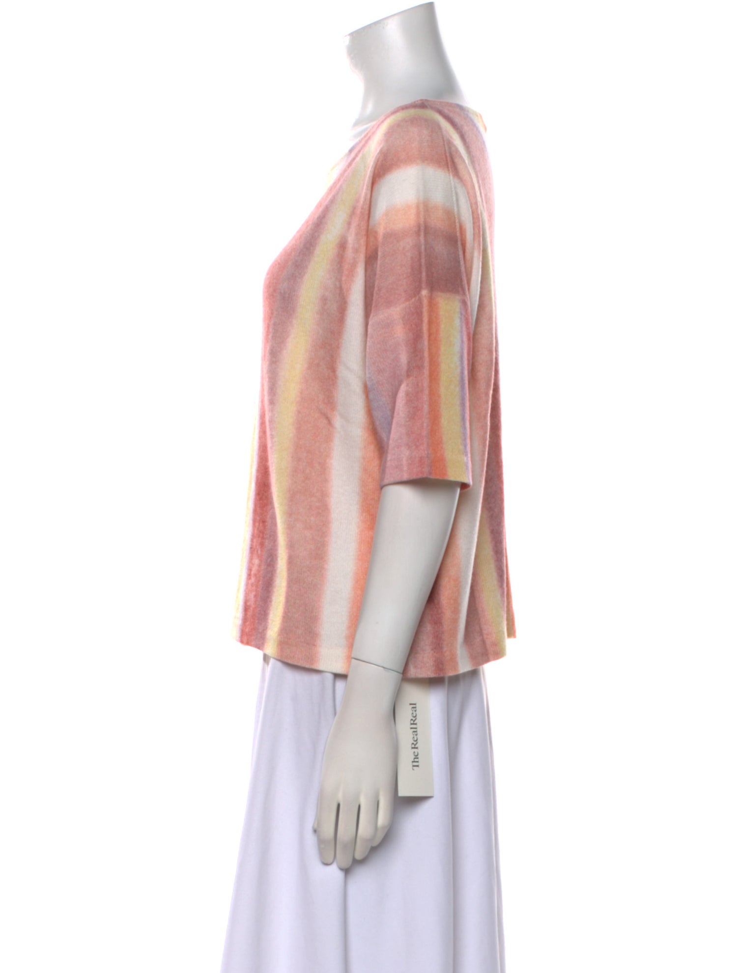 360 Cashmere Cashmere Striped Sweater