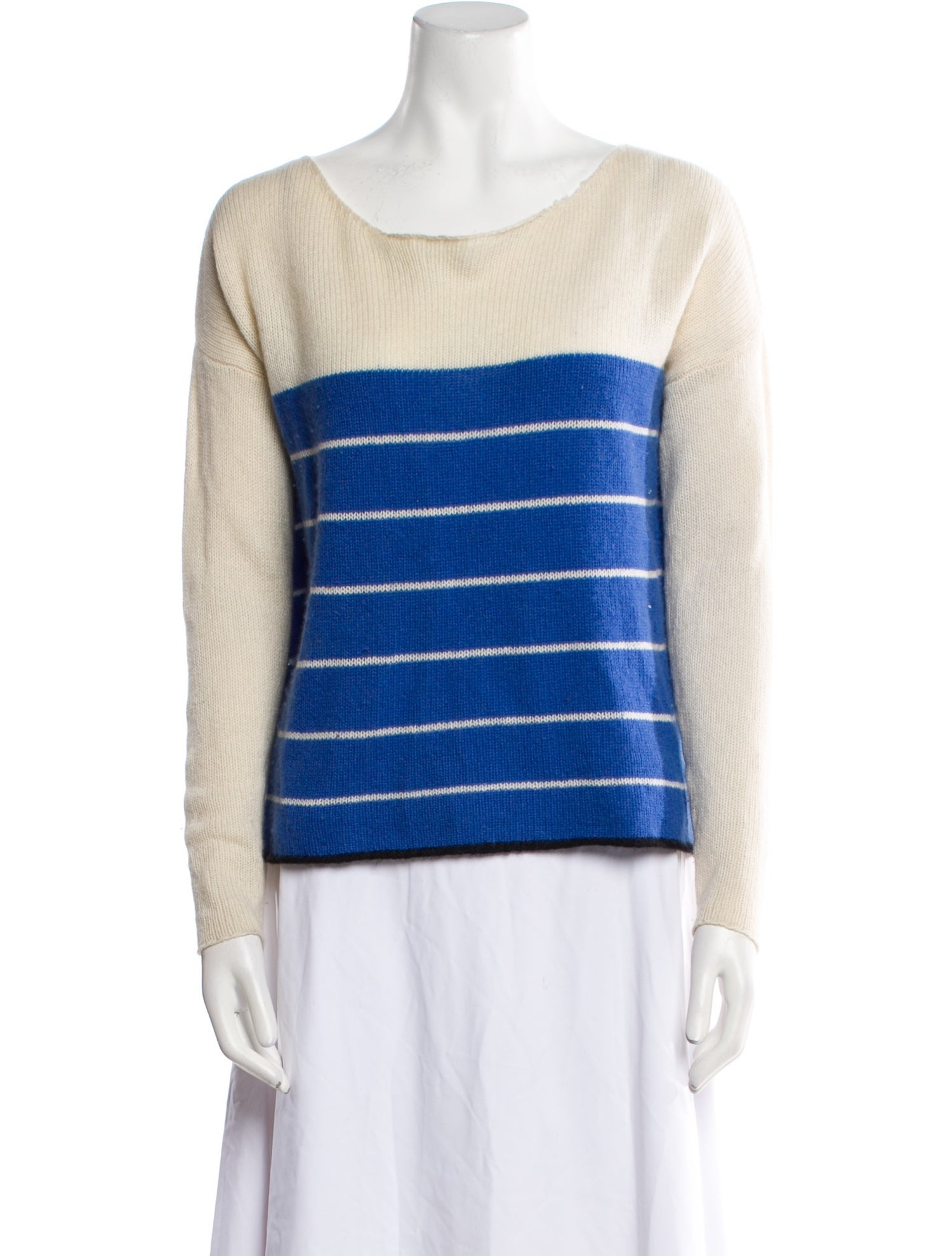 360 Cashmere Cashmere Striped Sweater