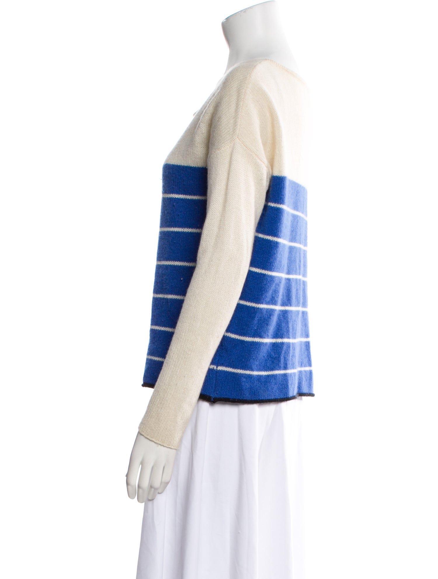 360 Cashmere Cashmere Striped Sweater