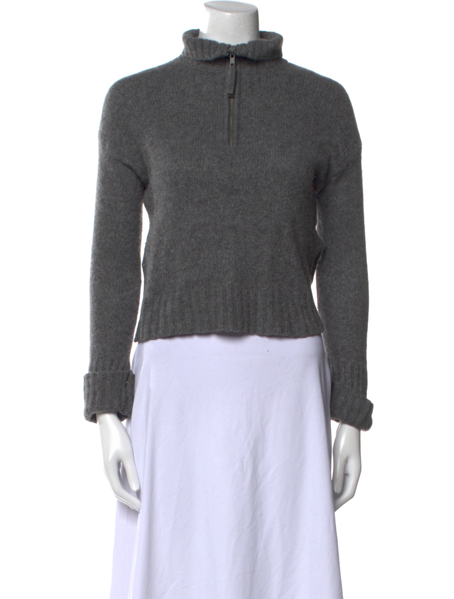 360 Cashmere Cashmere Mock Neck Top
